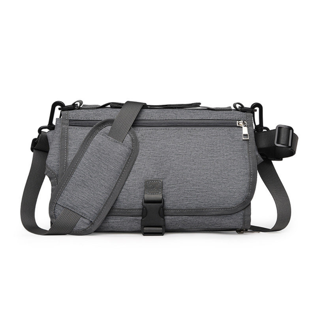 Compact Changing Mat with Pockets for On-the-Go