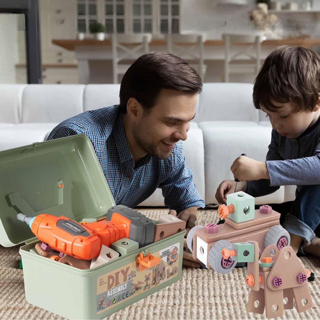 Construction Kit Playset for Little Craftsmen