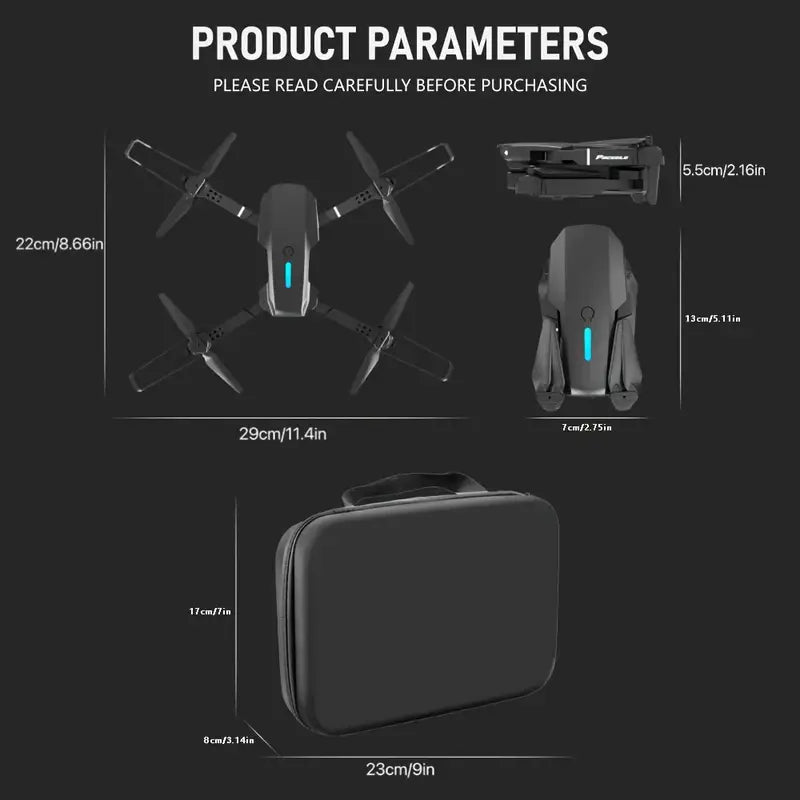Drone Pro 4K Dual Camera HD