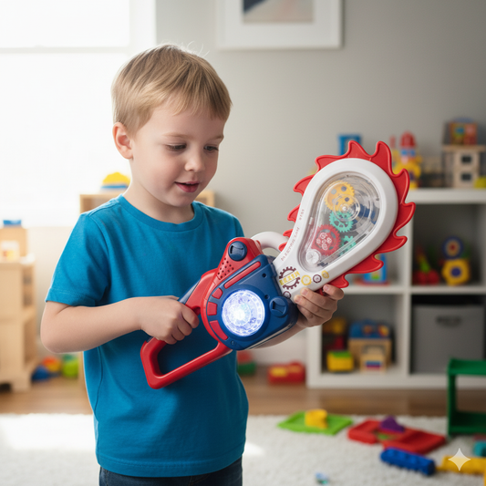 Luminous Musical Chainsaw Toy for Children