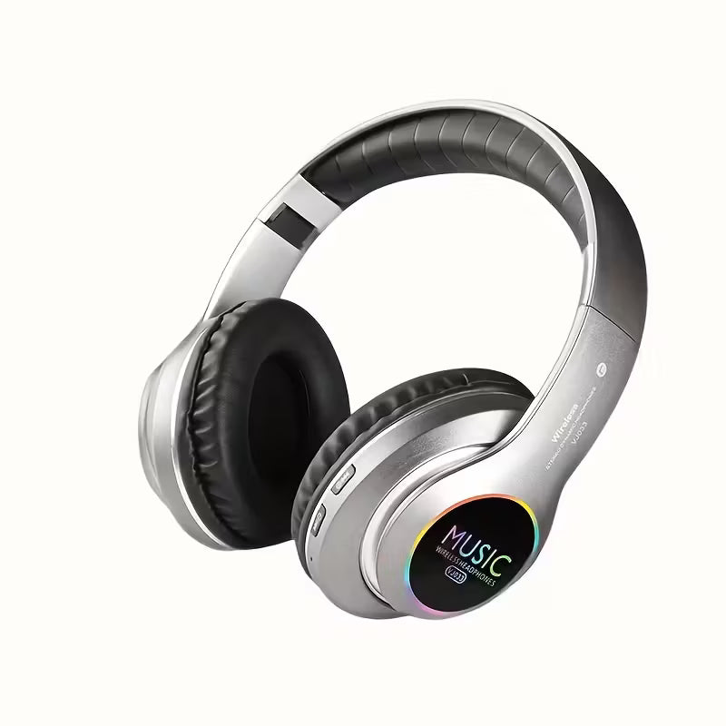 Airwatch Upgraded Wireless Bluetooth Headphones – Deep Bass, HiFi Sound & Built-in Mic