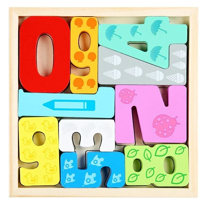 WoodlandPuzzle - How Do the Shapes Fit Into the Frame? - Shape Puzzle