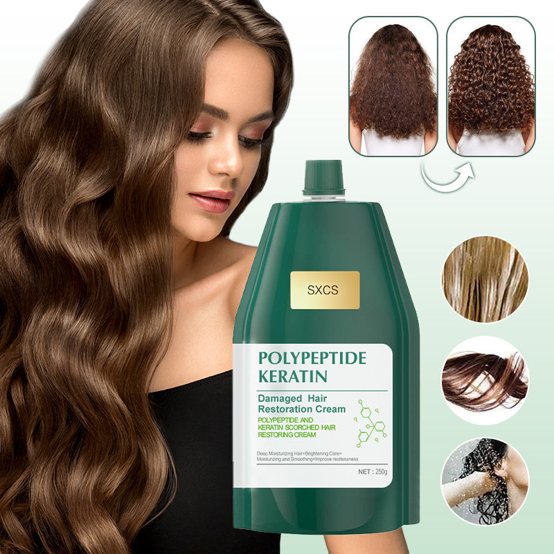 💕BUY MORE SAVE MORE💕 Polypeptide Keratin Hydrating Smoothing Hair Damage Repair Cream