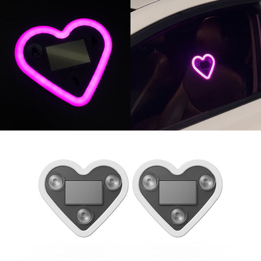 ❄️Holiday Early Bird Discount🎁 Wireless heart-shaped atmosphere light for the car