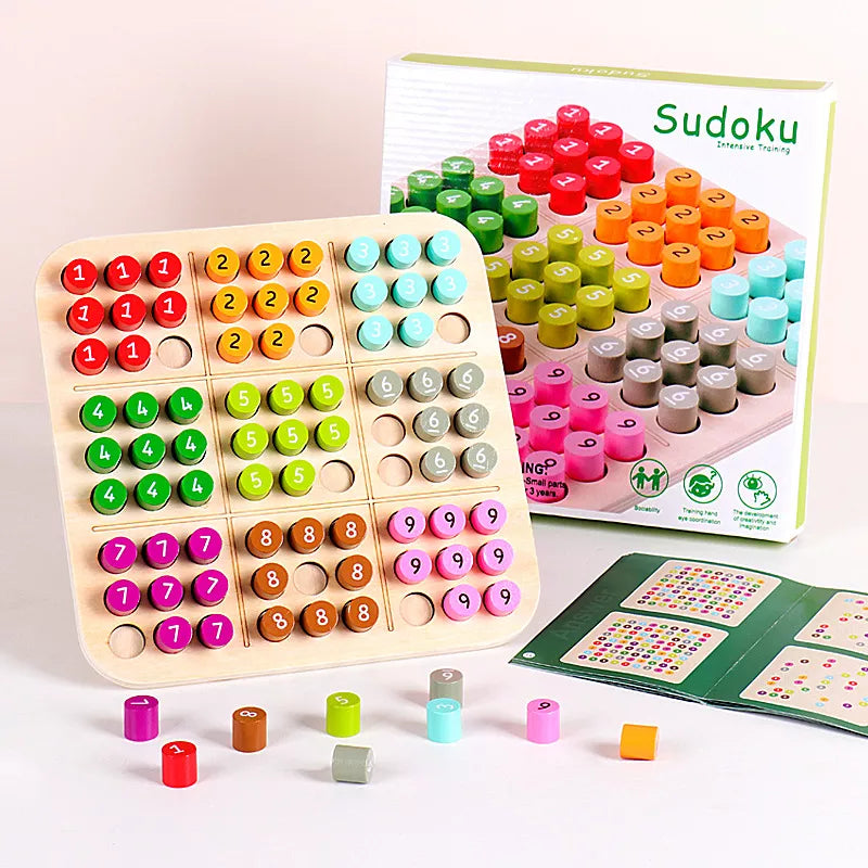 3D wooden sudoku - hours of fun and development