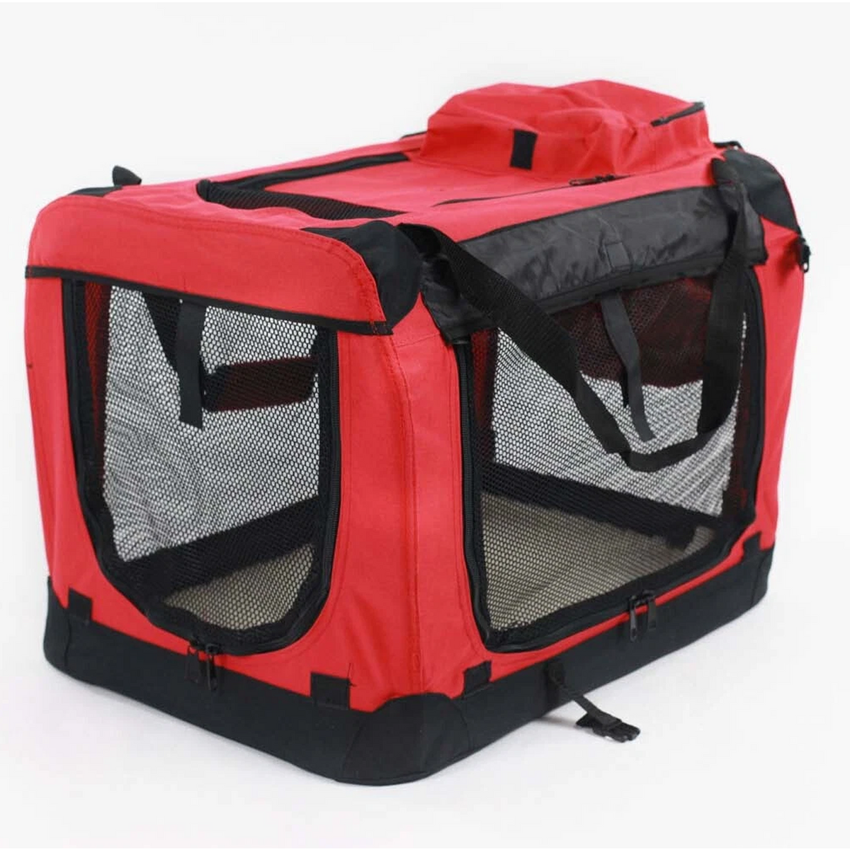 Pet Travel Crate - Pets Fabric Dog Crate Puppy Carrier Cat Travel Cage Carry Pet Bag