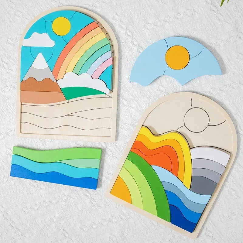 Rainbow Building Blocks