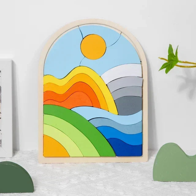 Rainbow Building Blocks