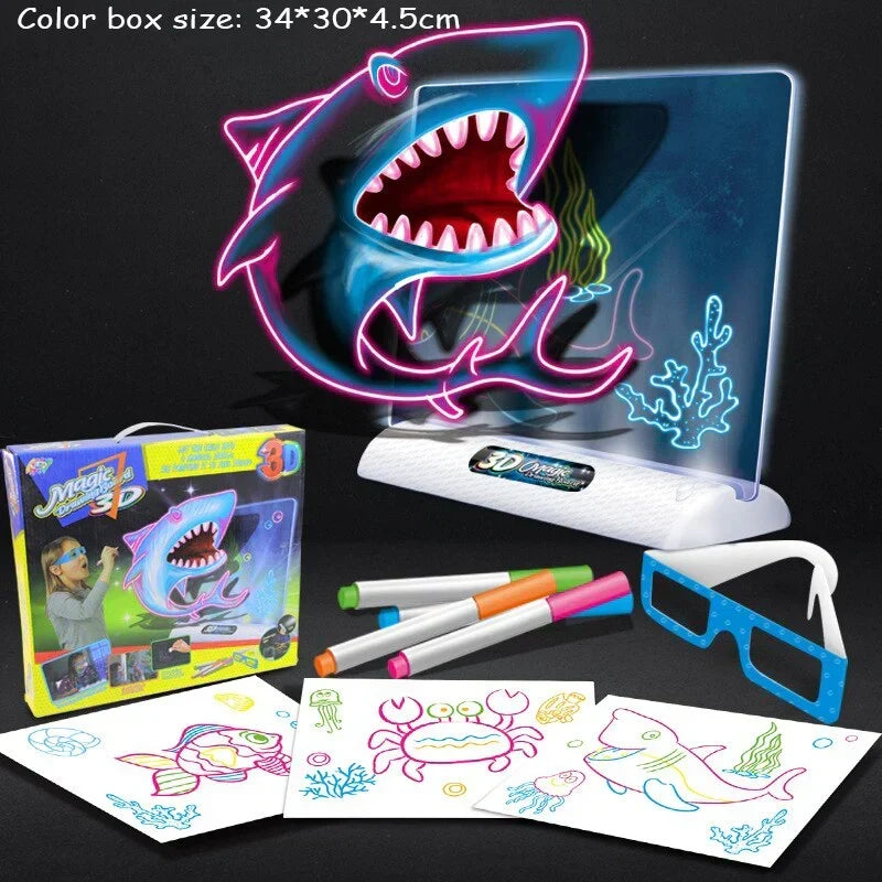 Glow Art Drawing Board
