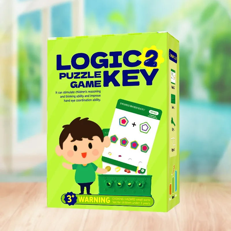 Logic key puzzle game for kids