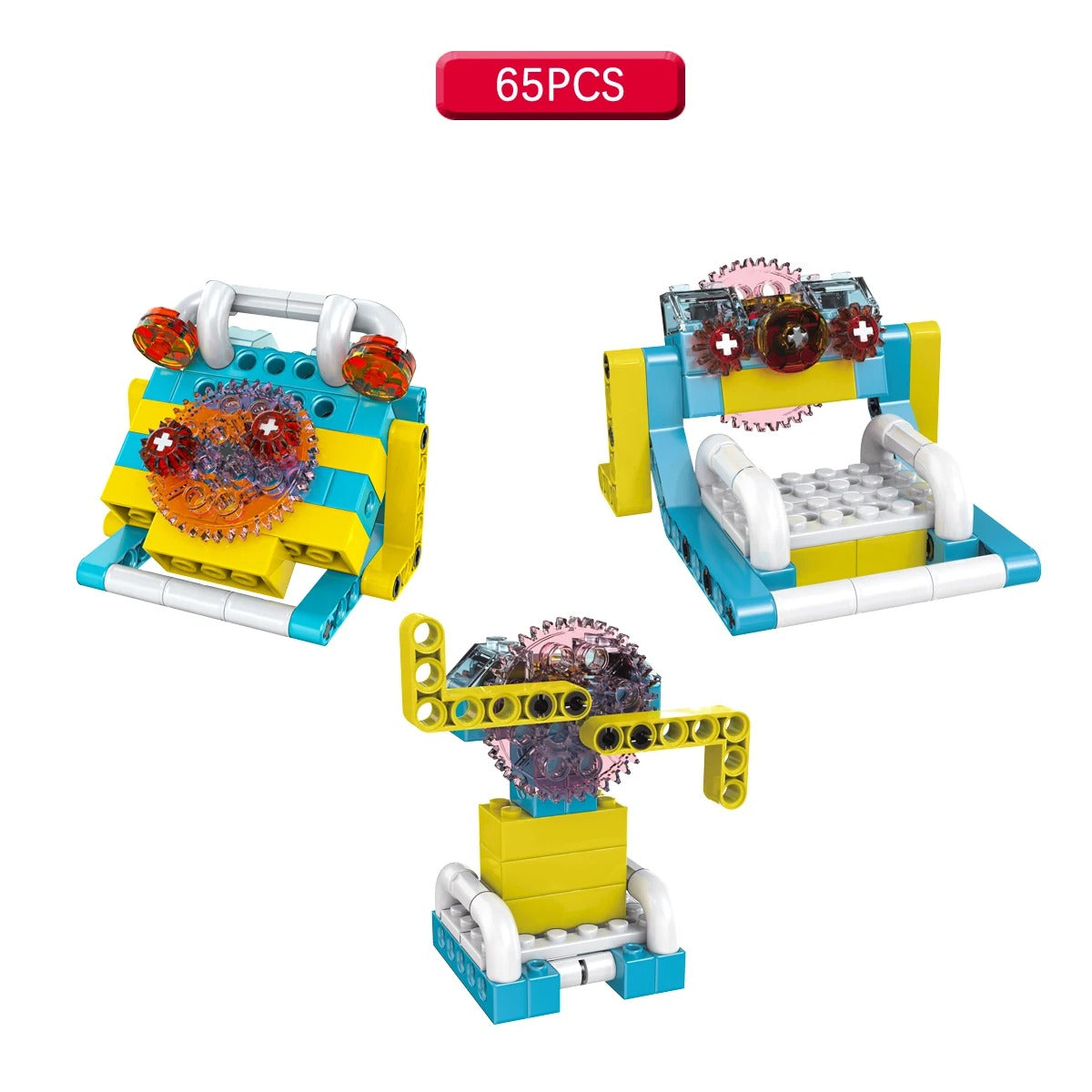 3in1 Science and Engineering Building Blocks Play Set