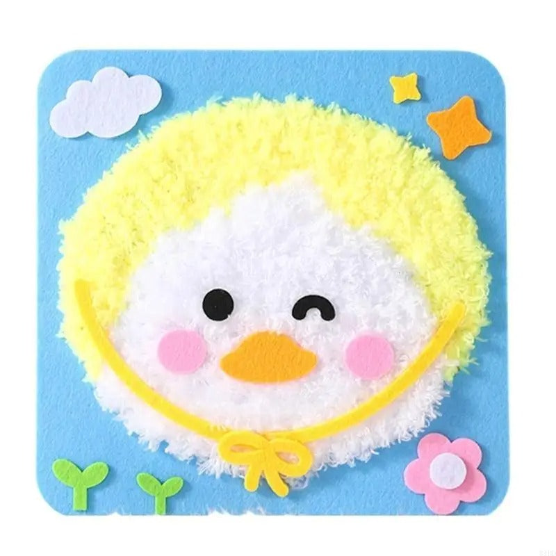 DIY Embroidery Doll Set