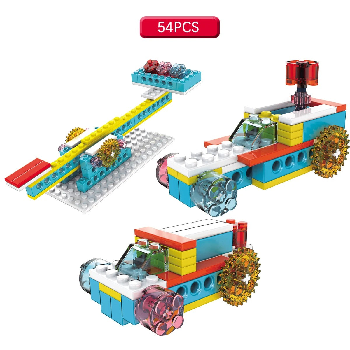 3in1 Science and Engineering Building Blocks Play Set