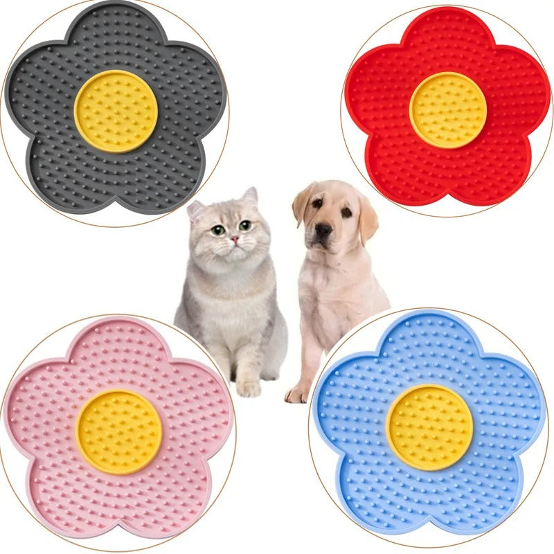 Sunflower Lick Plate for Dogs