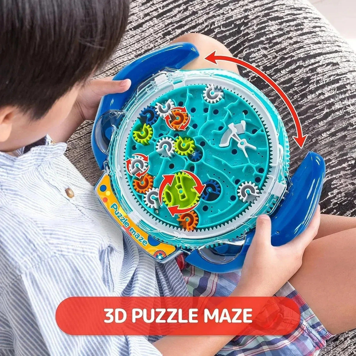 3D ball maze wheel – skill and learning game