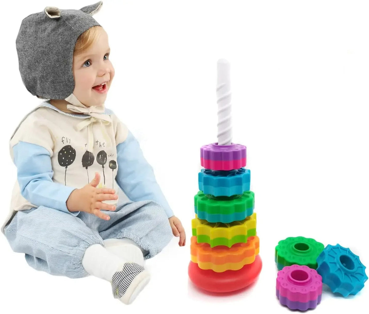 Spinbow - Child's Fun and Educational Colour Tower
