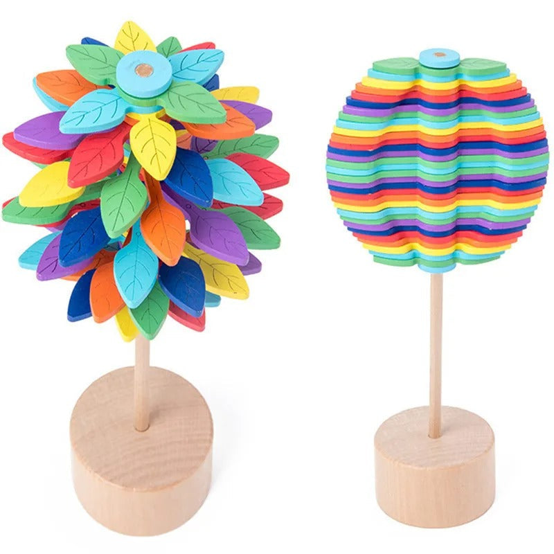 Wooden Spinner Toy - Relaxation and Focus Enhancer