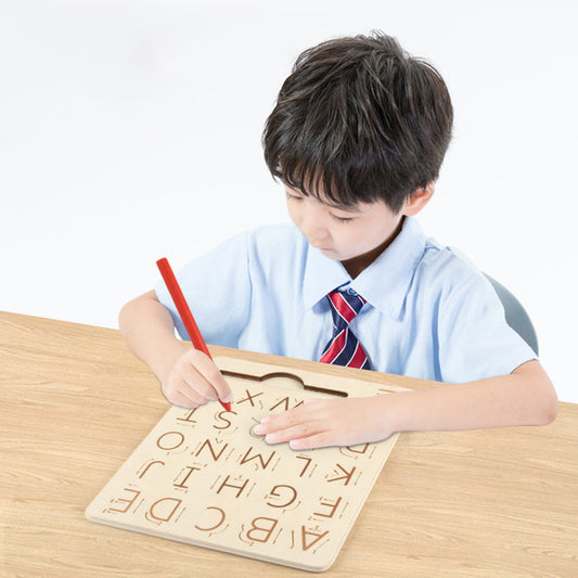 Wooden Numbers & Shapes Board