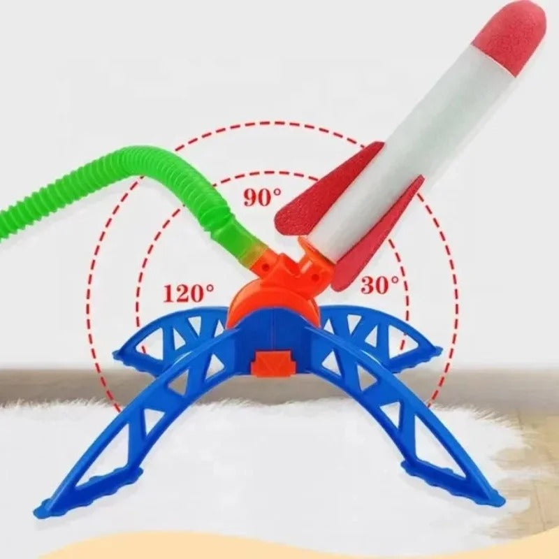 Children's foam rocket launcher
