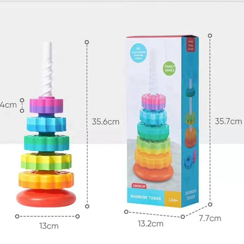 Spinbow - Child's Fun and Educational Colour Tower