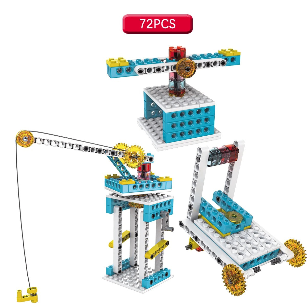 3in1 Science and Engineering Building Blocks Play Set