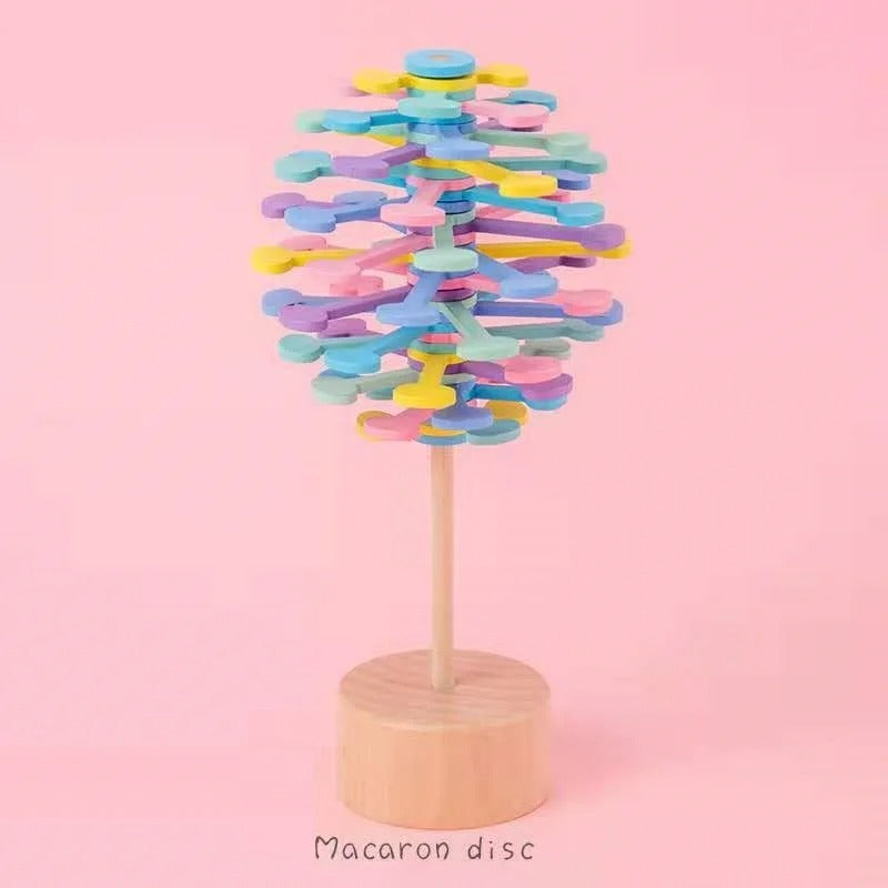 Wooden Spinner Toy - Relaxation and Focus Enhancer