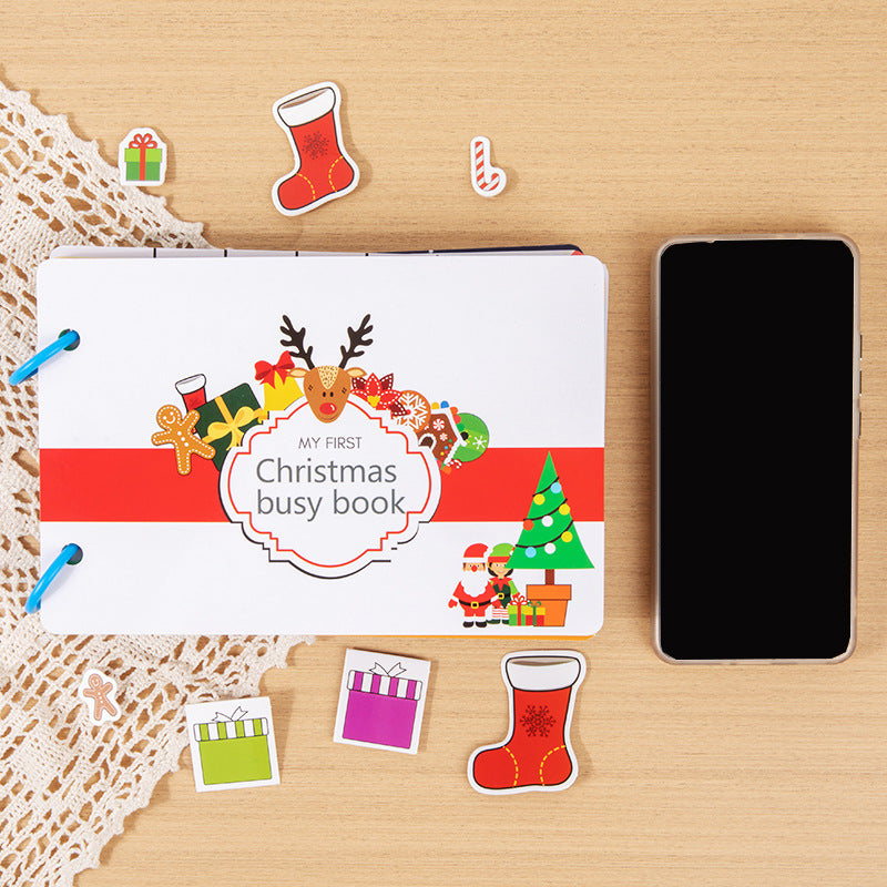Montessori Christmas Busy Book