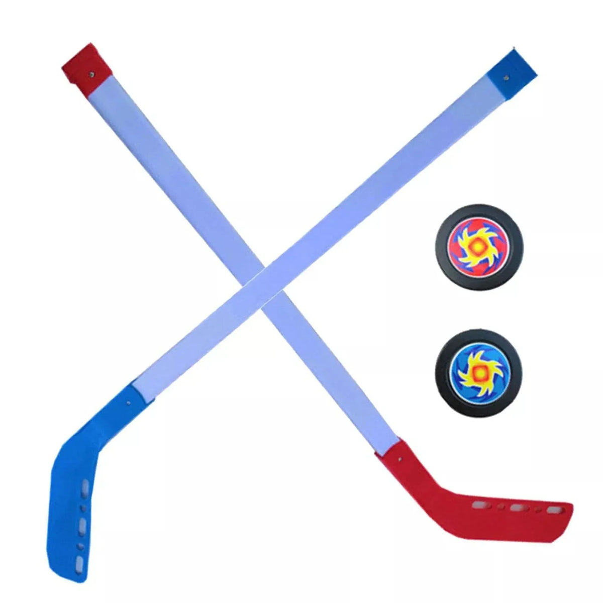 Plastic Hockey Sticks - Children Kids Plastic Hockey Stick Indoor Outdoor Game Toy Set UK Ice Hockey
