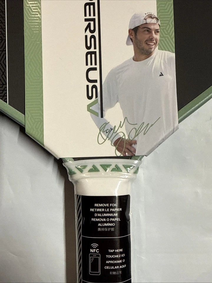 Joola Perseus Pro V Ben Johns Sage Green - 16mm Pickleball Paddle New +Free Ship