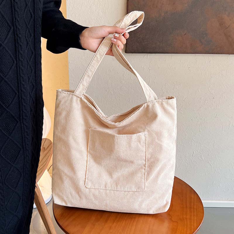 Women's Soft Large-Capacity Shoulder Bag with Pocket❤️‍🔥