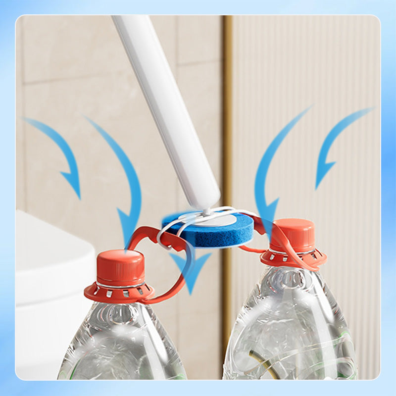 Toilet Brush Set with Disposable Brush Heads