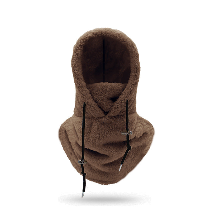 🔥Early Winter Discount-50% OFF⏰Unisex Warm Ski Hooded Scarf ☃️☃️