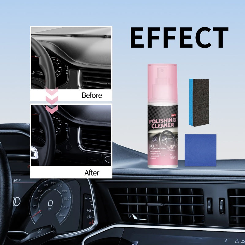 ⏳Limited-time 50% off⏰Car Interior Polishing Cleaner🚗💨