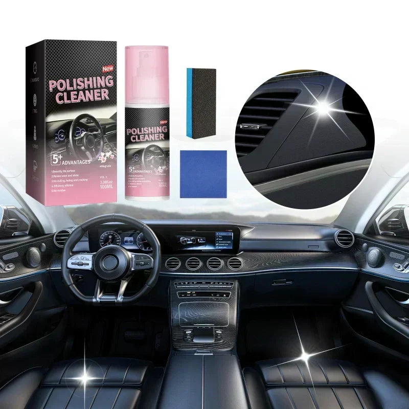 ⏳Limited-time 50% off⏰Car Interior Polishing Cleaner🚗💨