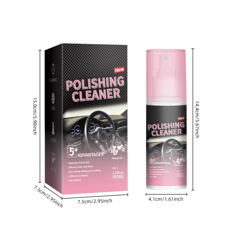 ⏳Limited-time 50% off⏰Car Interior Polishing Cleaner🚗💨