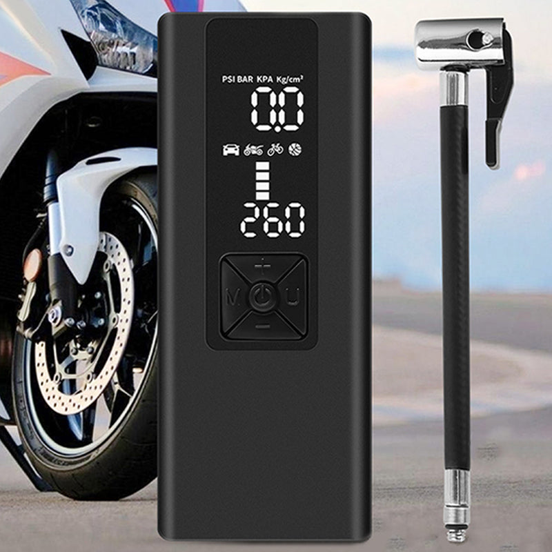 ✨Essential For a Car 🚗Tire Inflator Portable Air Compressor For Car, Motorcycle, Ball