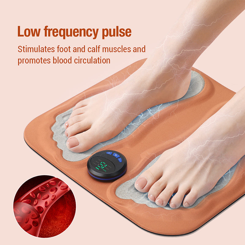 EMS Microcurrent Pulse Foot Massage Mat