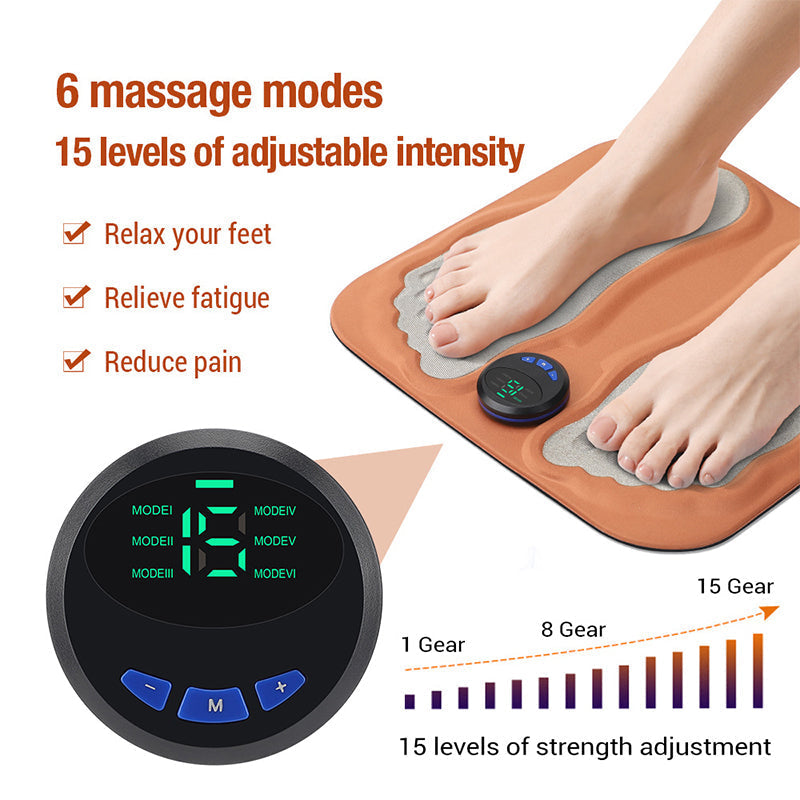 EMS Microcurrent Pulse Foot Massage Mat