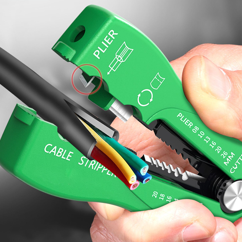 ✨2025 New Arrivals ✨All‑in‑One Cable Stripper & Cutter Tool