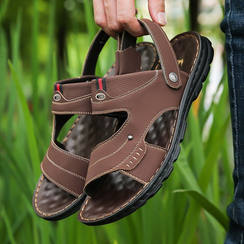 Men's Summer Breathable Sandals with Adjustable Strap