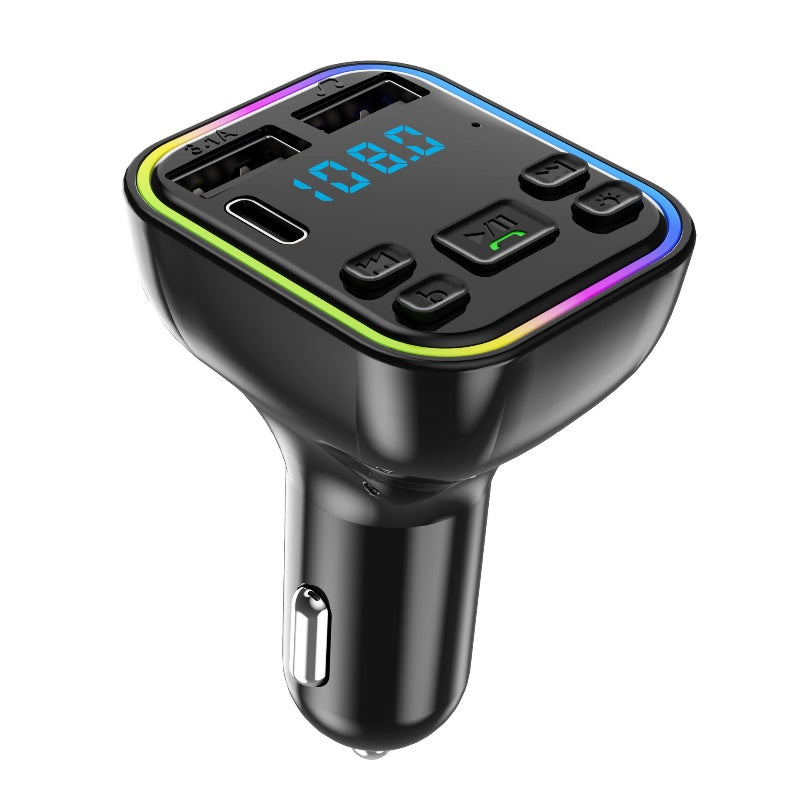 Colorful Lights Bluetooth Car MP3 Player