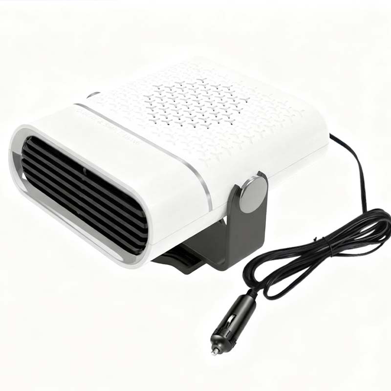 🚗🔥 2-in-1 Portable Car Heater & Fan - 360° Rotation, Quick Defrost, Heating & Cooling, Ultra-Quiet & Lightweight for All Seasons!