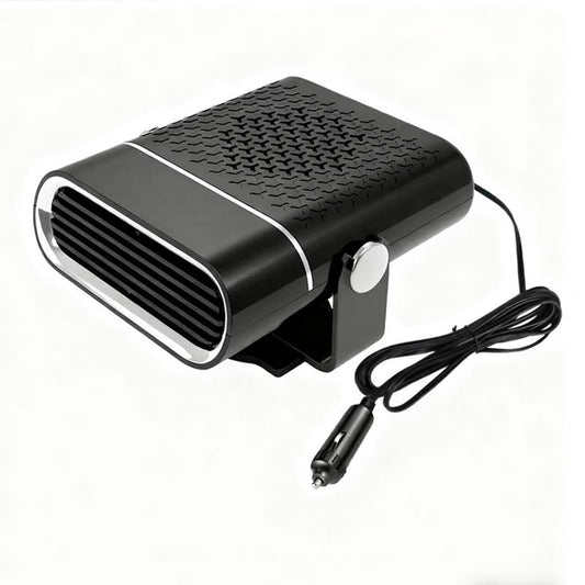 🚗🔥 2-in-1 Portable Car Heater & Fan - 360° Rotation, Quick Defrost, Heating & Cooling, Ultra-Quiet & Lightweight for All Seasons!