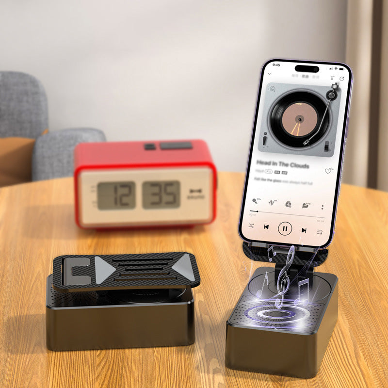 🎁Gift Choice - 3 in1 - Wireless Bluetooth Speaker, Charging Station, Phone Stand