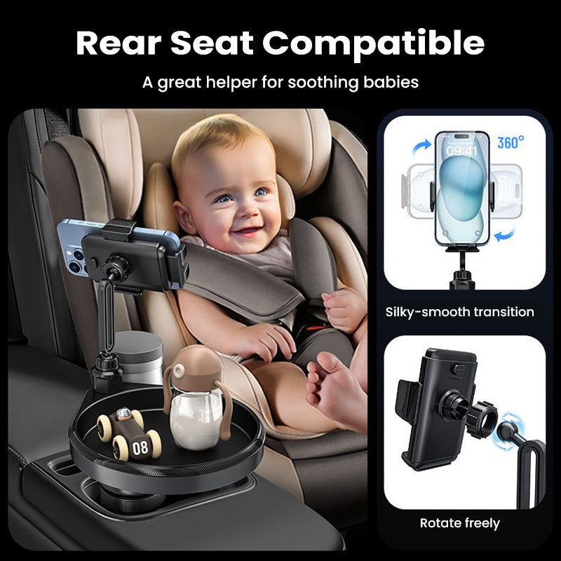 4-in-1 Rotatable Car Cup Holder Expander
