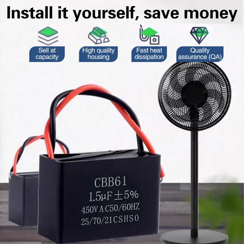 Universal for All Fans - Starting Capacitor
