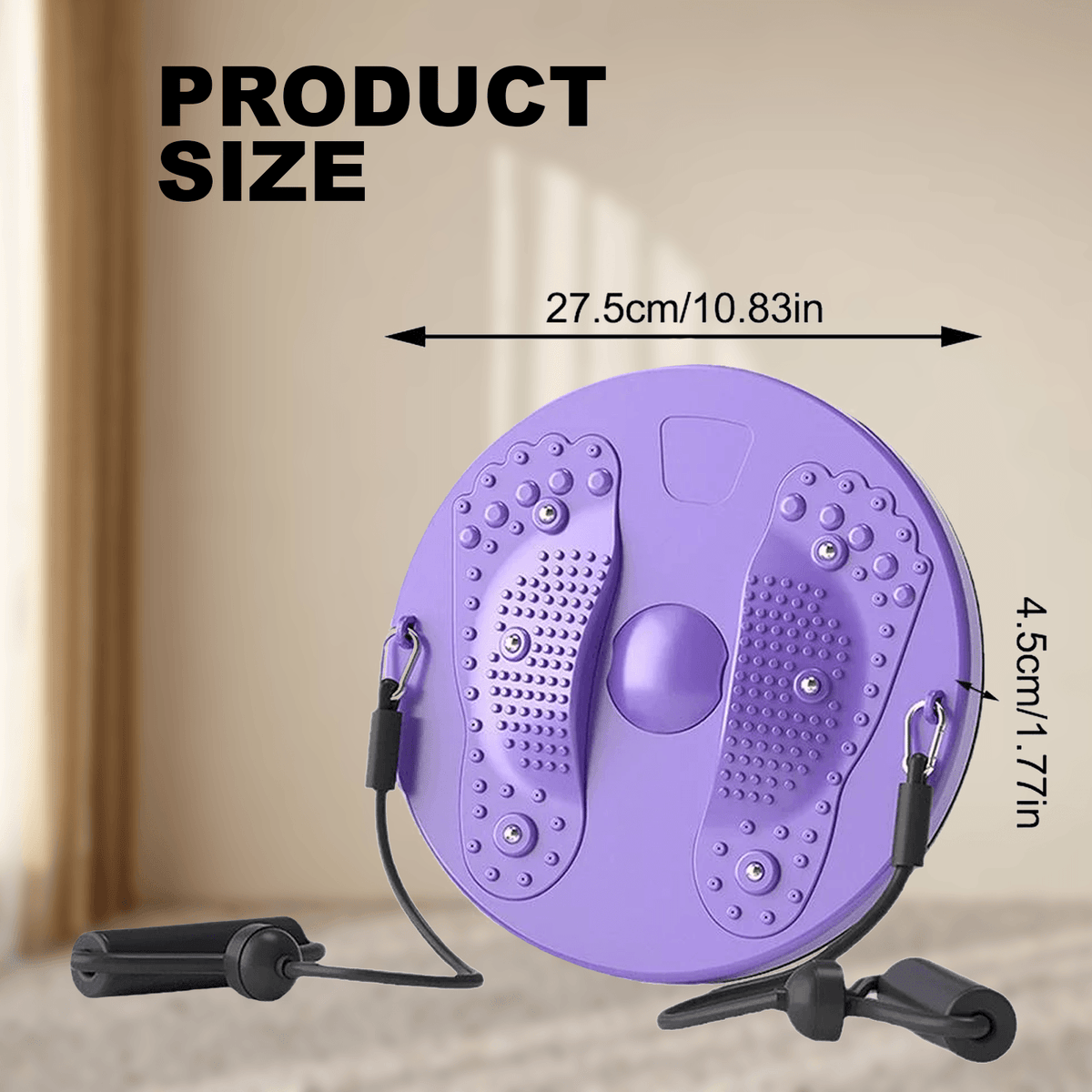 Waist Twisting Disc - Twist Board Foot Massage Home Fitness Exercise Equipment