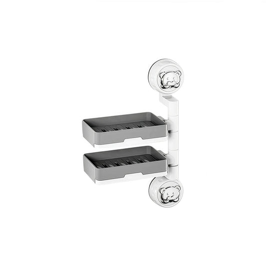 Wall-Mounted Multi-Layer Soap Dish Holder