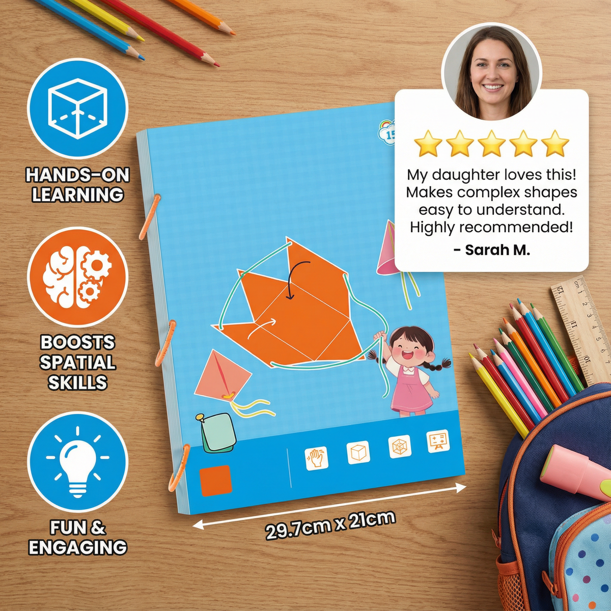 Brilliant geometry textbook for children