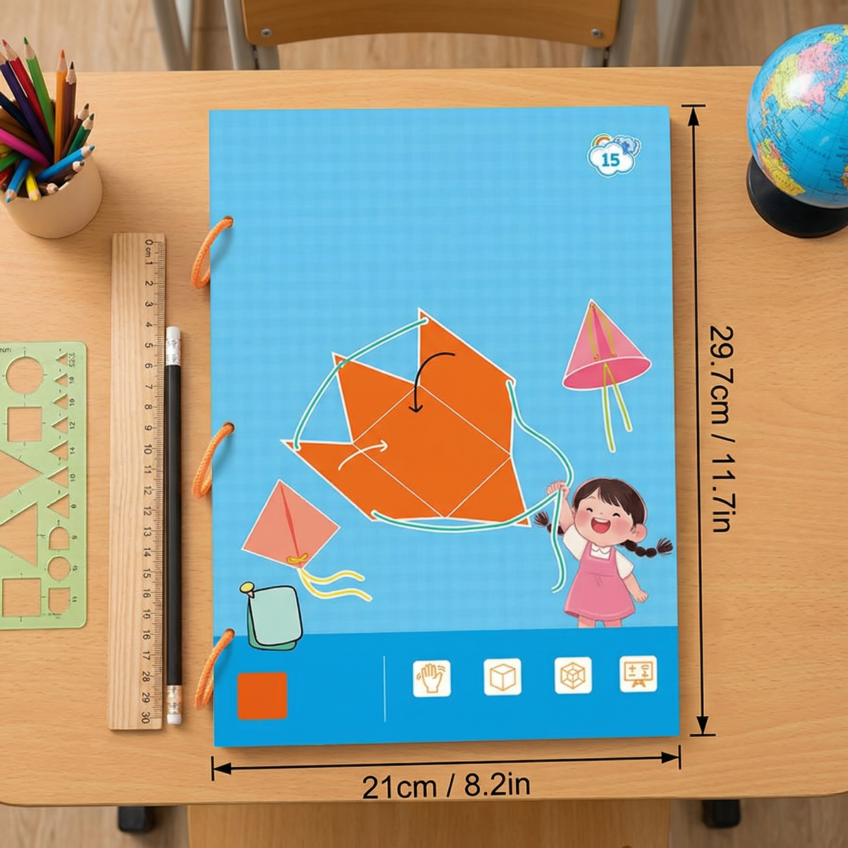 Brilliant geometry textbook for children